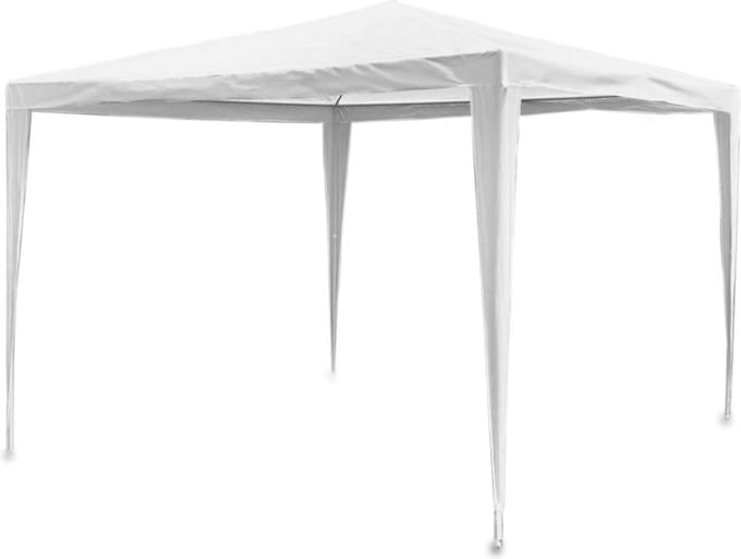Wit tuinpaviljoen 3x3m 4936