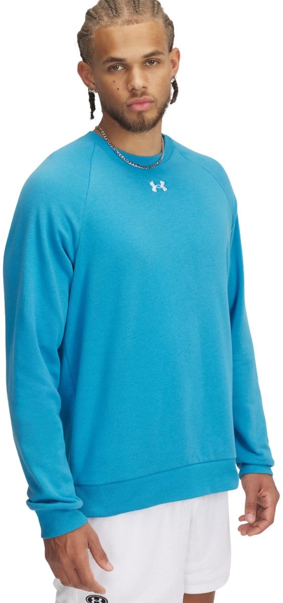 Under Armour Rival Fleece Sweater Heren Blauw - Maat M