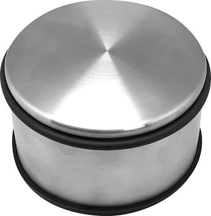 Kangaro deurstopper - metaal chroom - 1800 gram -11 - 7 cm hoog