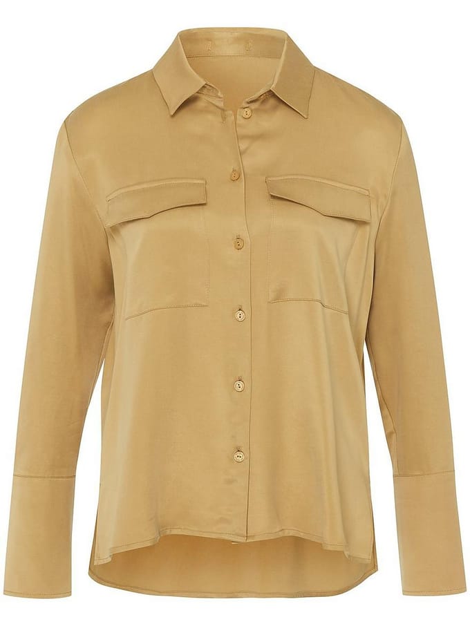 Blouse lange mouwen Van DAY.LIKE beige