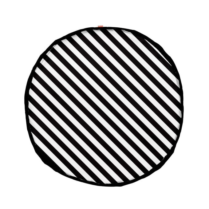 Speelkleed en opbergzak Play&Go Stripes Black