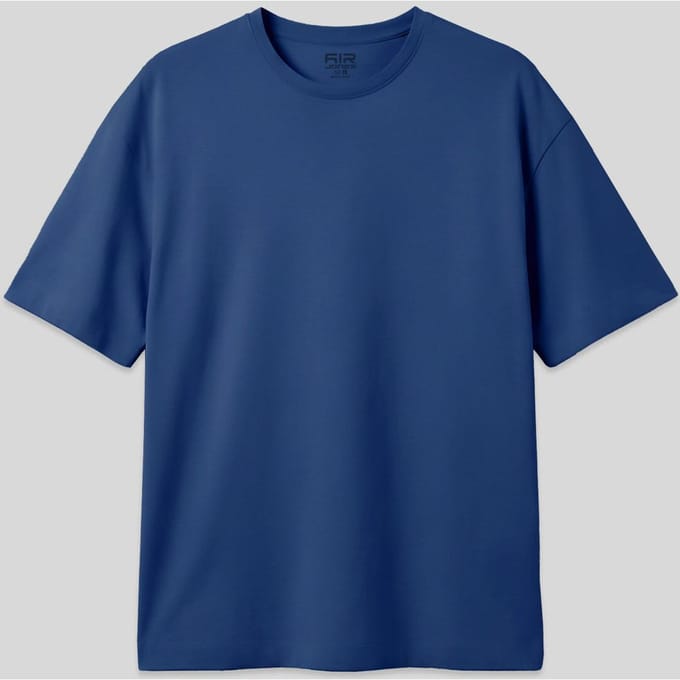 Oversized Katoenen Crew Neck T-Shirt