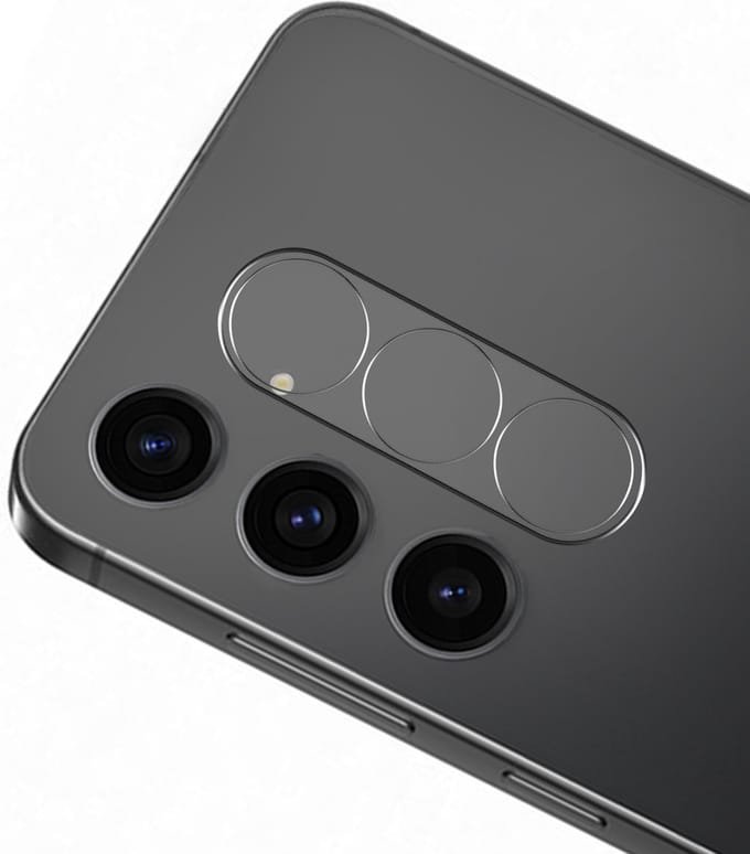 Camera Lens Protector - Geschikt voor Samsung Galaxy S24 Plus - Extra Sterk - Camera Screenprotector - Beschermglas - Gehard Glas - Tempered Glass - Screen Protector