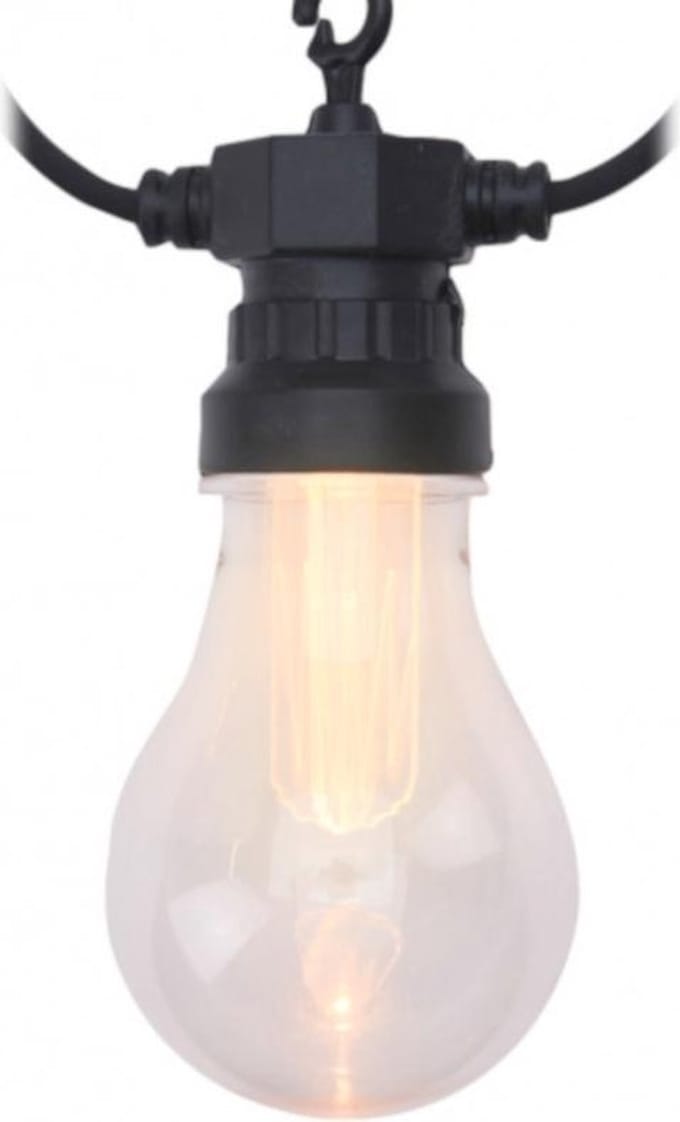Lichtsnoer Met 10 Led Reflector Lampen - Voor Buiten
