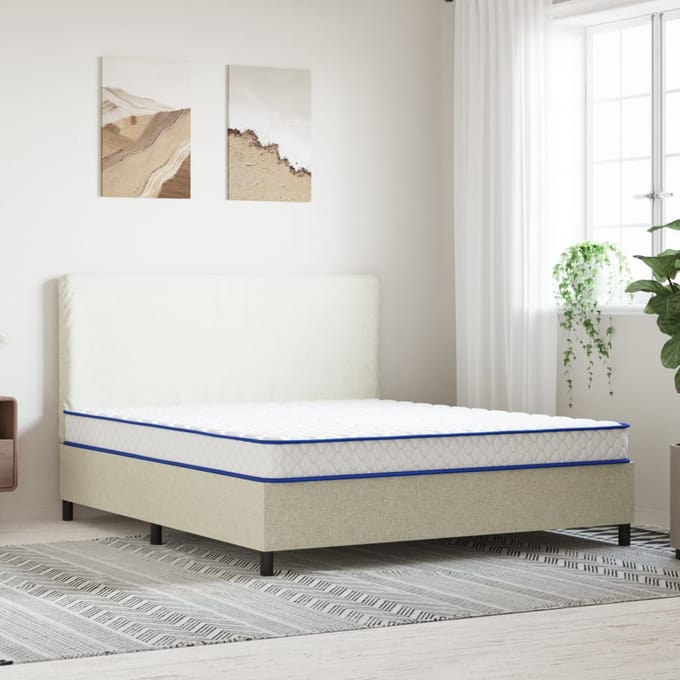 vidaXL - Matras - 200x160x17 - cm - Zacht - traagschuim