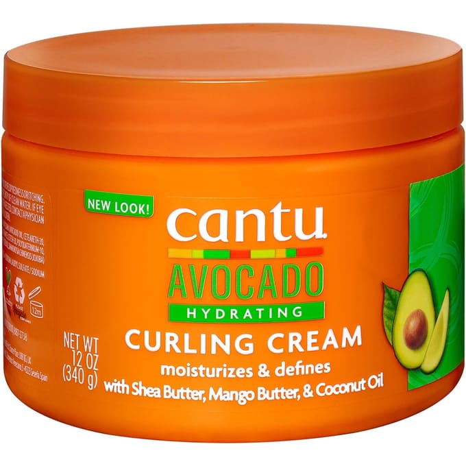 Cantu, Crème hydratante pour boucles à l'avocat, 12 oz (340 g) multi