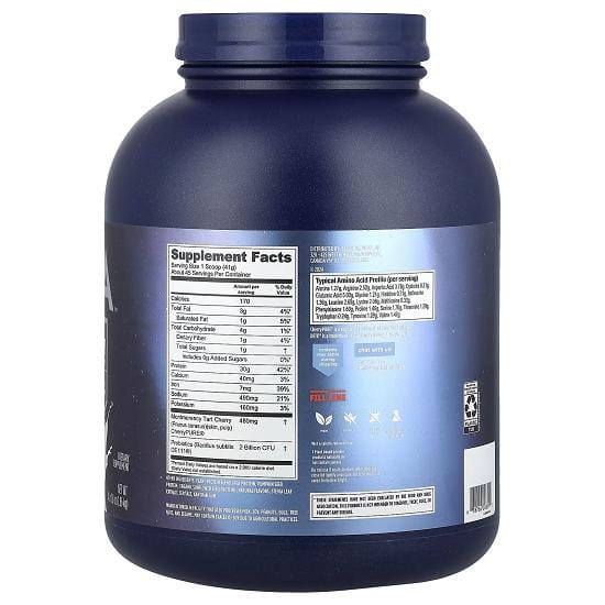 Plantaardige Eiwitten, Performance Eiwitten + Herstel, Romige Vanille, 4 Lb 1.8 Oz (1,86 kg)