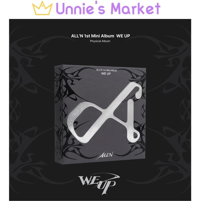 ALL’N [We Up] 1e Mini Album + Gratis Cadeau 1EA gray