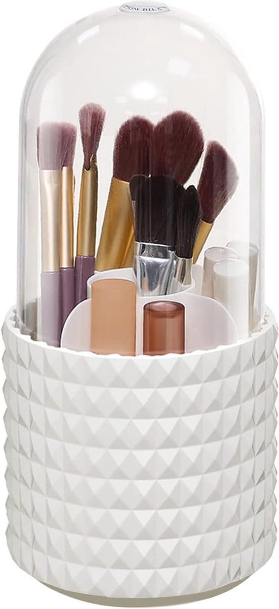 Draaibare Make-up Organizer - Cosmetica-opslag - Wit - 1 stuk
