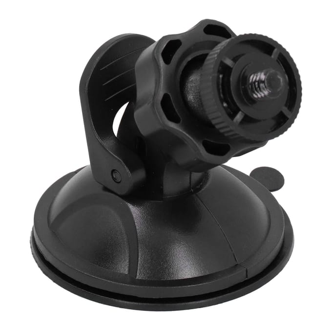 Autocamera Zuignap Mount 14in Schroef Voorruit Houder Adapter voor DV GPS Zwart gray