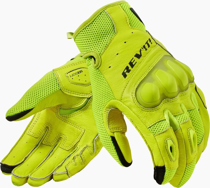 Rev'it Ritmo Handschoenen fluo geel