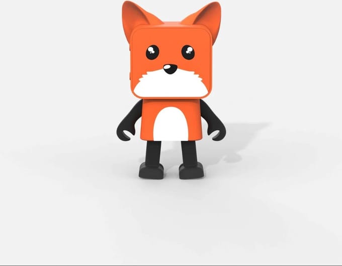 MOB Dancing Animals Fox - Bluetooth luidspreker