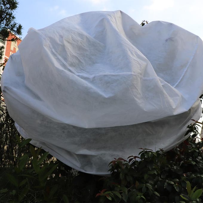 Plantenhoezen Vorstbescherming Vorstdeken voor Planten Boom Boomdekenhoes Struikhoezen white