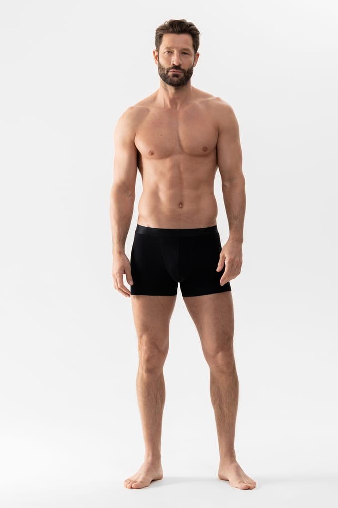 Trunk Shorty Serie Casual Cotton Zwart