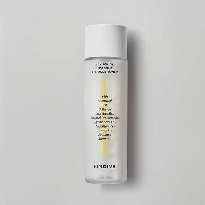[VINDIVE] Bakuchiol Liposome Ampul Toner 150ml gray