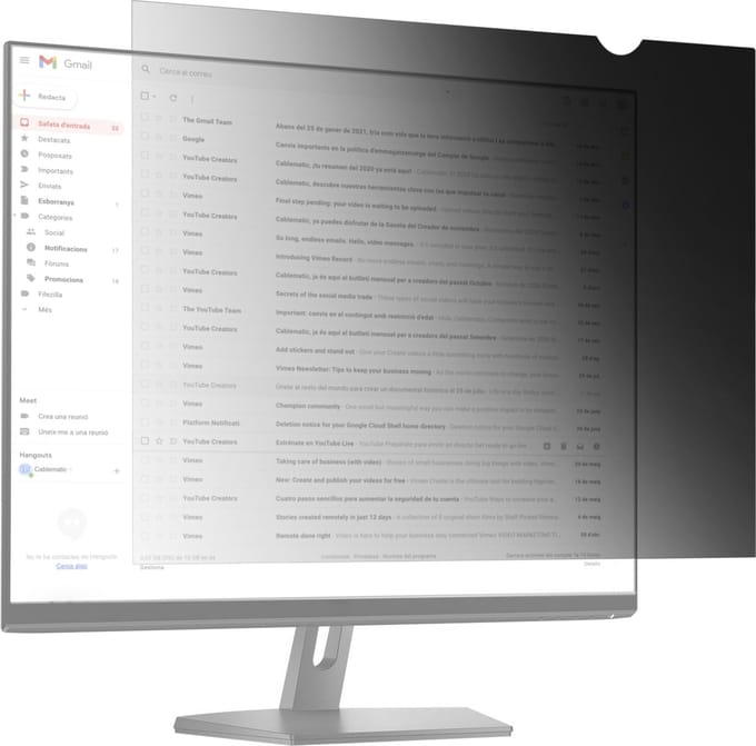 BeMatik - Privacyfilter 12.1 "4: 3. Scherm- en monitorbeschermer