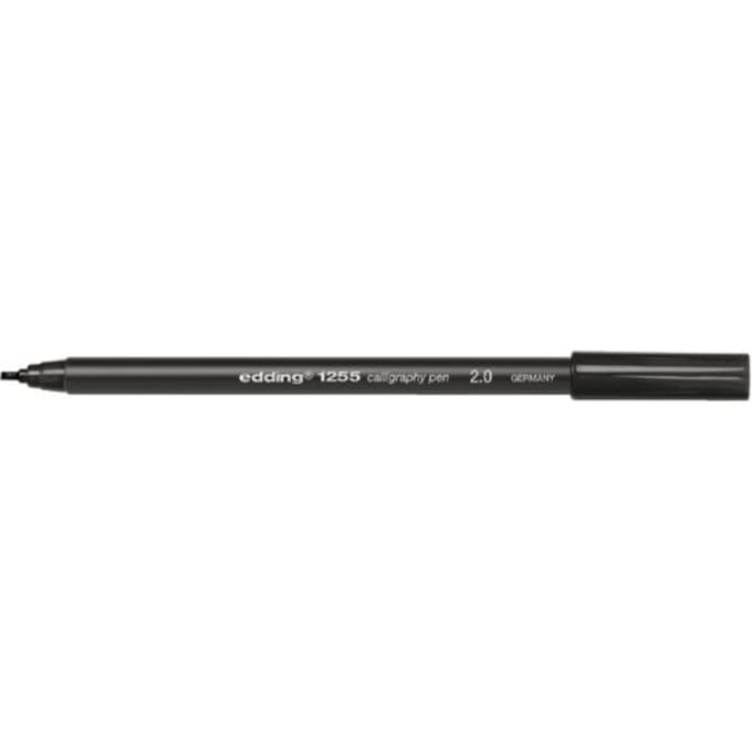 Kalligrafiepen edding 1255 2.0mm zwart