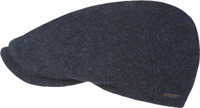 Cid - Wollen flatcap - Marine blauw
