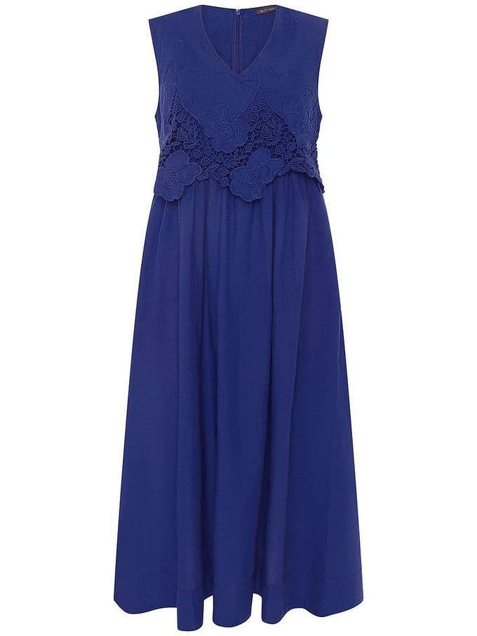 Mouwloze jurk Van Betty Barclay blauw