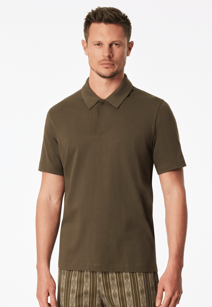 SCHIESSER - Polo-Shirt 1/2 - Heren - Pyjamas