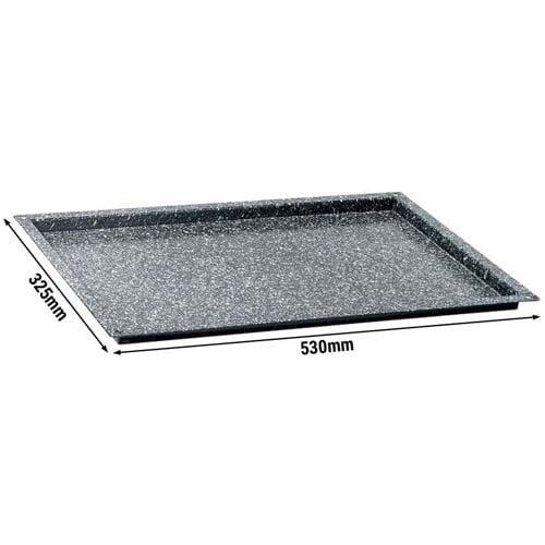 GGM Gastro Backblech - Emalliert - GN 1/1 Zwart