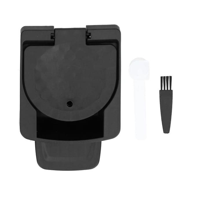 Herbruikbare Capsule Adapter Koffiemachine Capsule Converter Koffiezetapparaat Accessoire voor ThuisZwart black