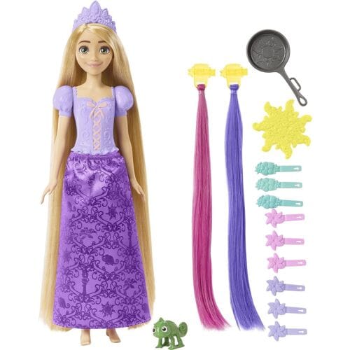 Disney Princess Rapunzel modepop - 29,2 cm, veelkleurig HLW18