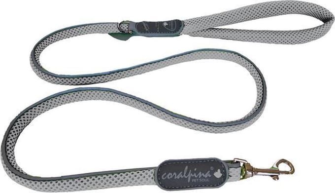 Luxe Coralpina - Hondenlijn Cinquetorri Grijs - 18 mm/110 cm