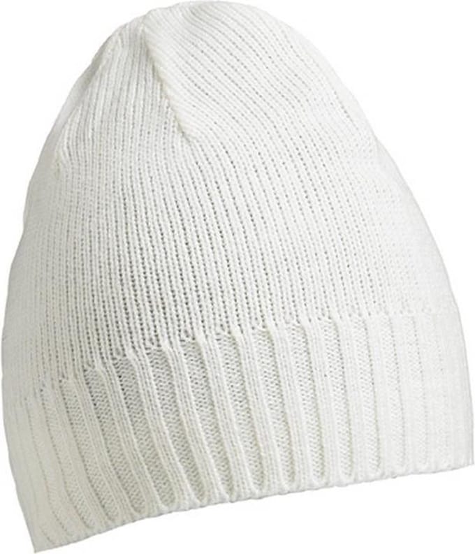 Myrtle Beach - Unisex Basic Geribbelde Beanie (Wit)