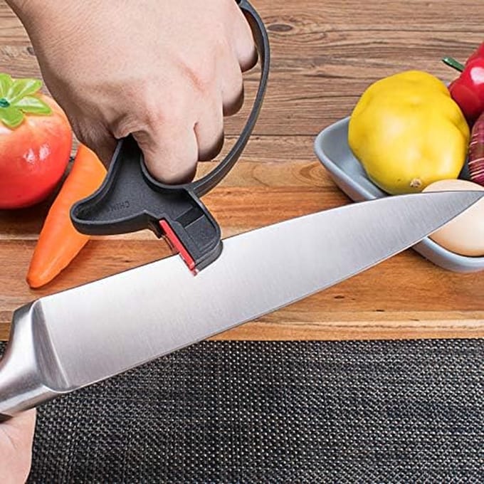 *** Universele HandSlijper voor Messen & Scharen - Met Handvat - van Heble® ***