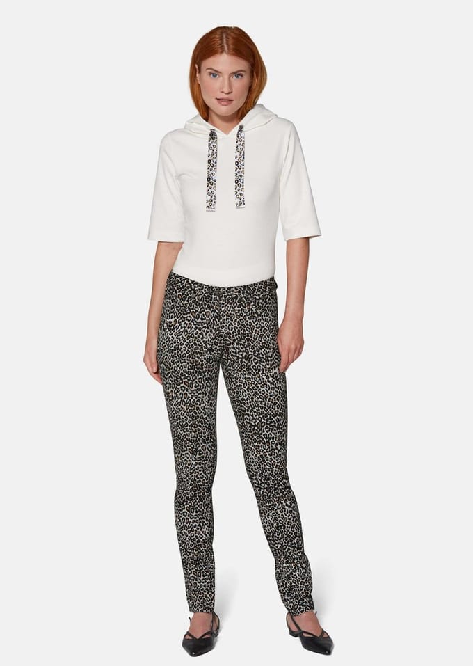 MADELEINE Gedessineerde Broek Gedessineerde broek