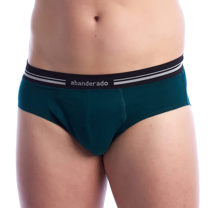Heren Ademend Anatomisch Voorpand Stof Slip A077H