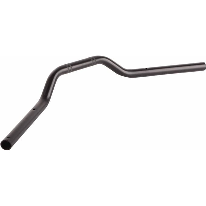 22mm Stalen Motor Tracker Stuur Drag Bar Vervangingsonderdeel(Zwart) zwart