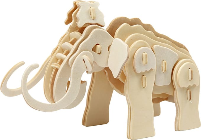 CC Triplex 3D Puzzel Mammoet 19x8,5x11 cm