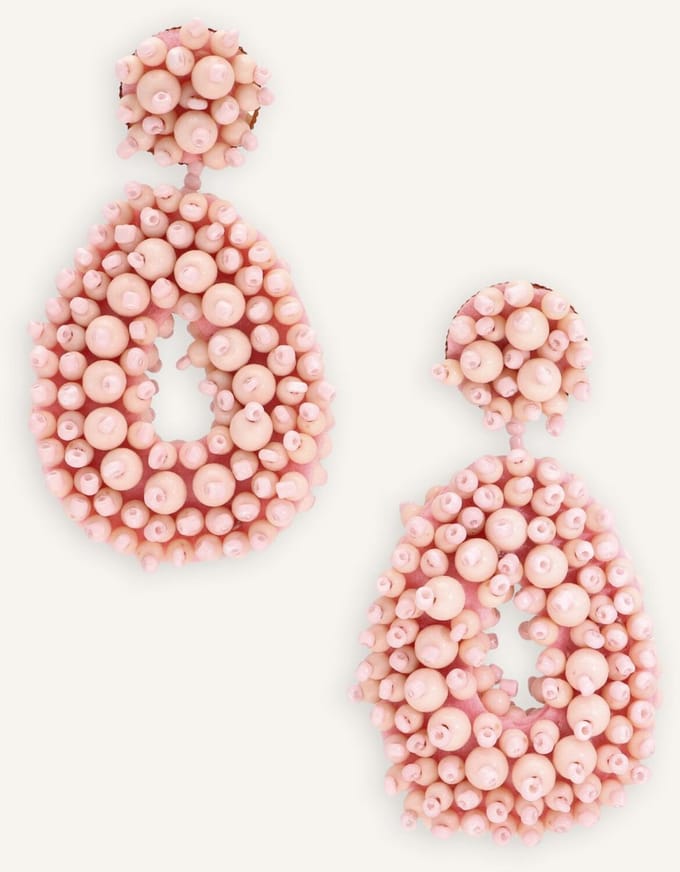 Notre-V Earring Beats Sieraden Dames - Roze - Maat ONESIZE