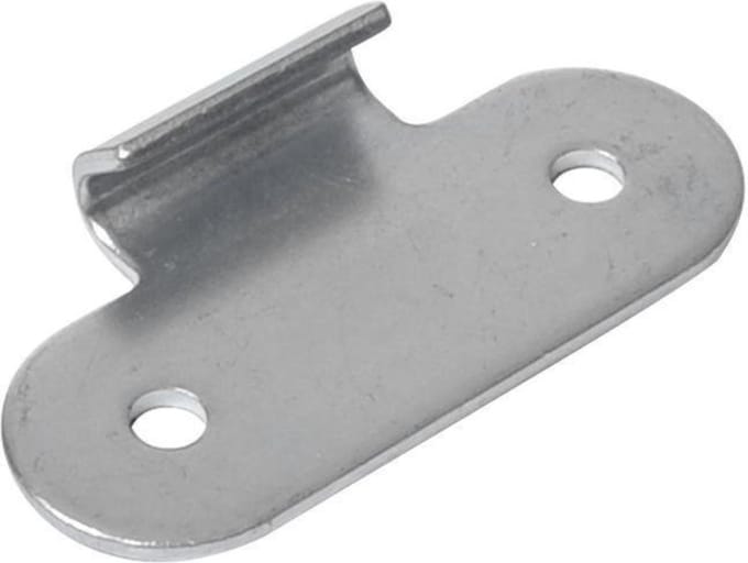 ProPlus Tegenstuk voor spansluiting - Verzinkt staal - 31 x 60 mm - Zilver