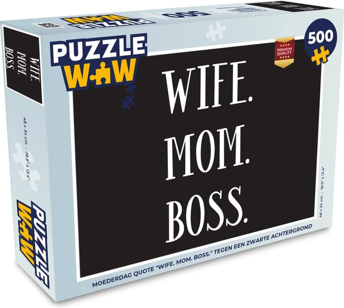 Puzzel Quotes - Mama - Moederdag - Legpuzzel - Puzzel 500 stukjes
