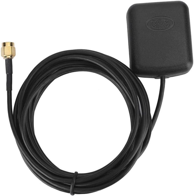 GPS-ontvanger voor auto 3 meter 9.8ft - SMA-connector Antennekabel Magnetische basis - DVD-navigatiesignaalversterker .