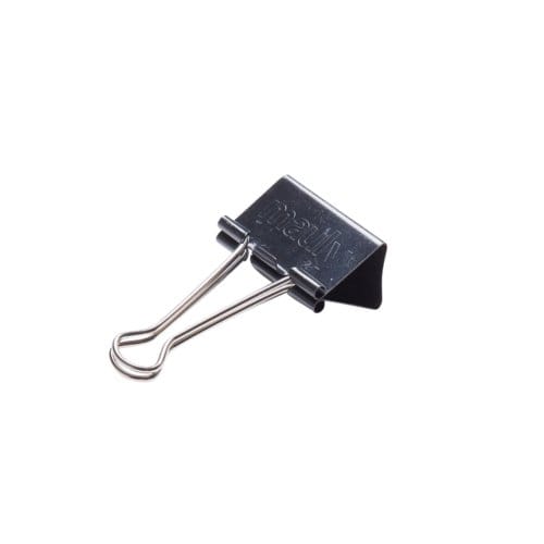 MAUL Foldback klemmen mauly® metaal metaal 12 stuks 50 mm zwart