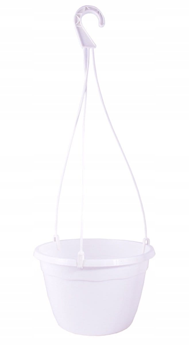 Hangpot Wit 23cm 4,1L - Duurzaam Kunststof