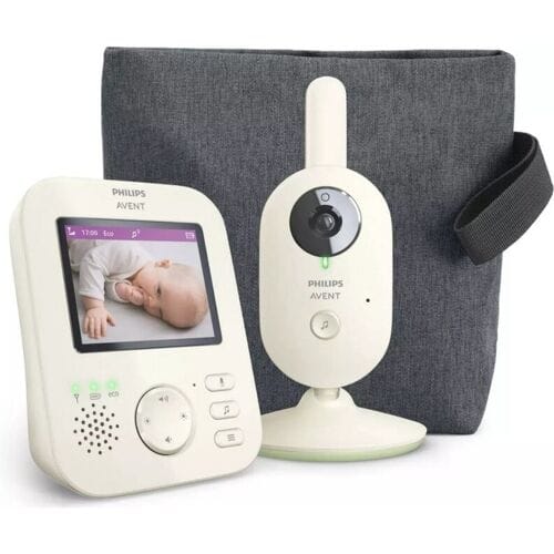 Philips Avent Video Babyfoon - Babyfoon met Camera - Wit - Talk back functie - ECO-modus SCD882/26