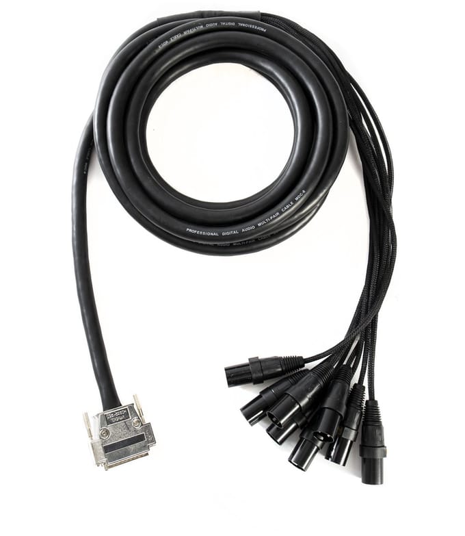 MUSIC STORE Multicore/Studio 8/ DB25-XLRm 5m - Analoge multicore kabel
