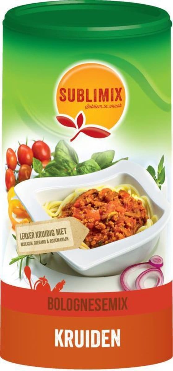 Sublimix Bolognese Mix Kruidenmengsel 250GR