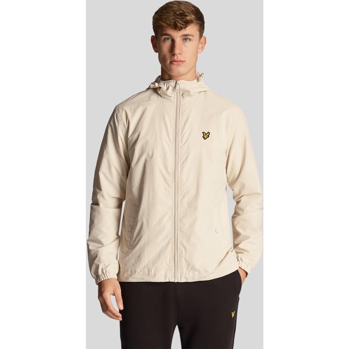 Lyle & Scott Zip Jas Beige - Maat XS - Heren - Tussenjas