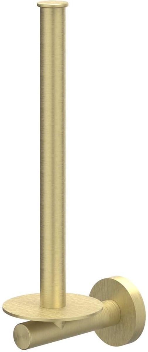 IVY Accessoires Reserverolhouder wandmodel, 2 rollen Geborsteld mat goud PVD