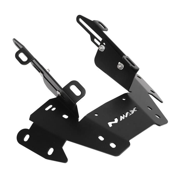 3 STKS Motorfiets Windscherm Beugel Verstelbaar Zwart Sterke Stabiliteit Vervanging voor Nmax 155 gray