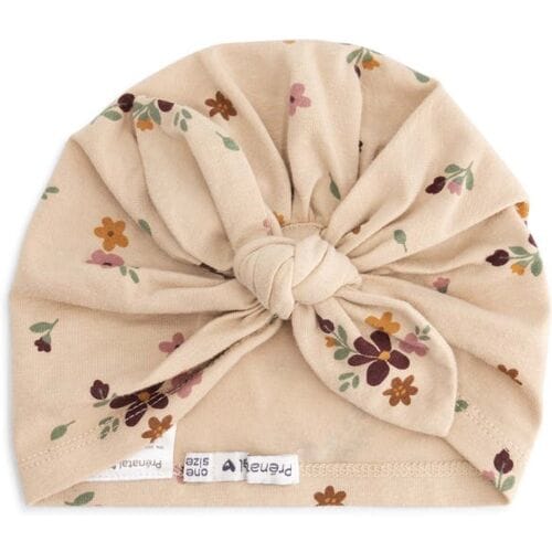 Prénatal newborn tulband Light Sand Brown 1MT dames