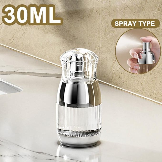 Plastic Douchegel Dispenser Badkamer Shampoo Conditioner Zeepfles Reis Lotion Sprayfles Draagbare Lege Reispotjes beige