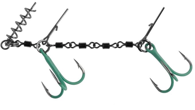Stinger Dreg 1/0 – 25 kg – Voor Softbaits – Snoek & Snoekbaars – Roofvis – Mikado