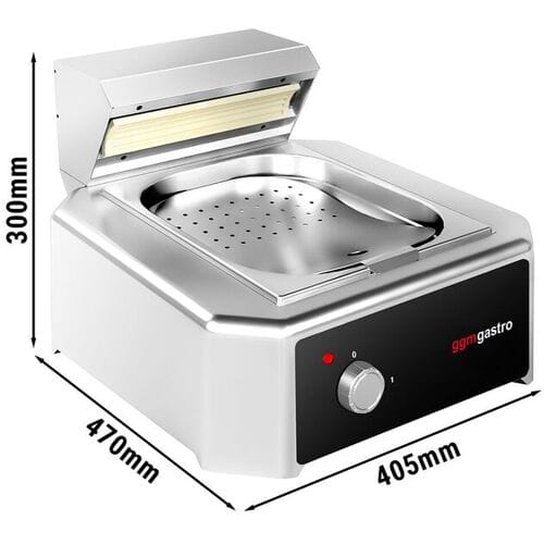 GGM Gastro Pommeswärmer - 650 Watt - 1x GN 1/2